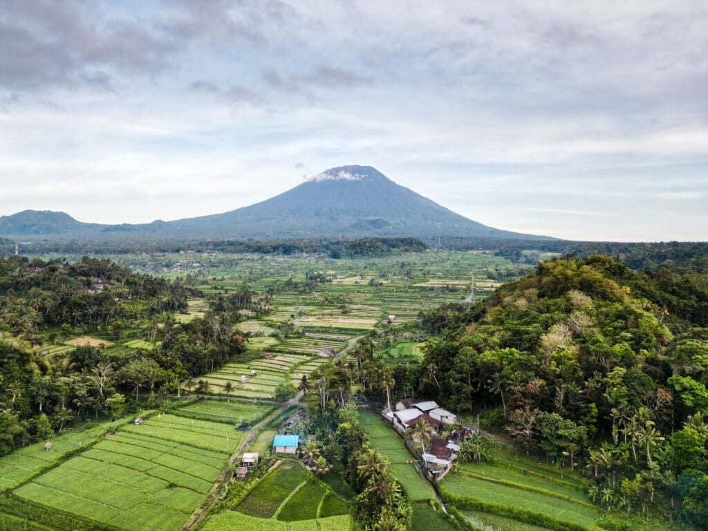Mount Batur Aussicht