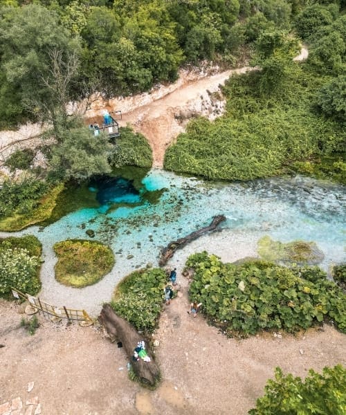 Blue Eye in Albanien