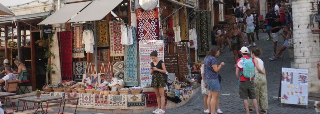 Der Basar in Gjirokaster